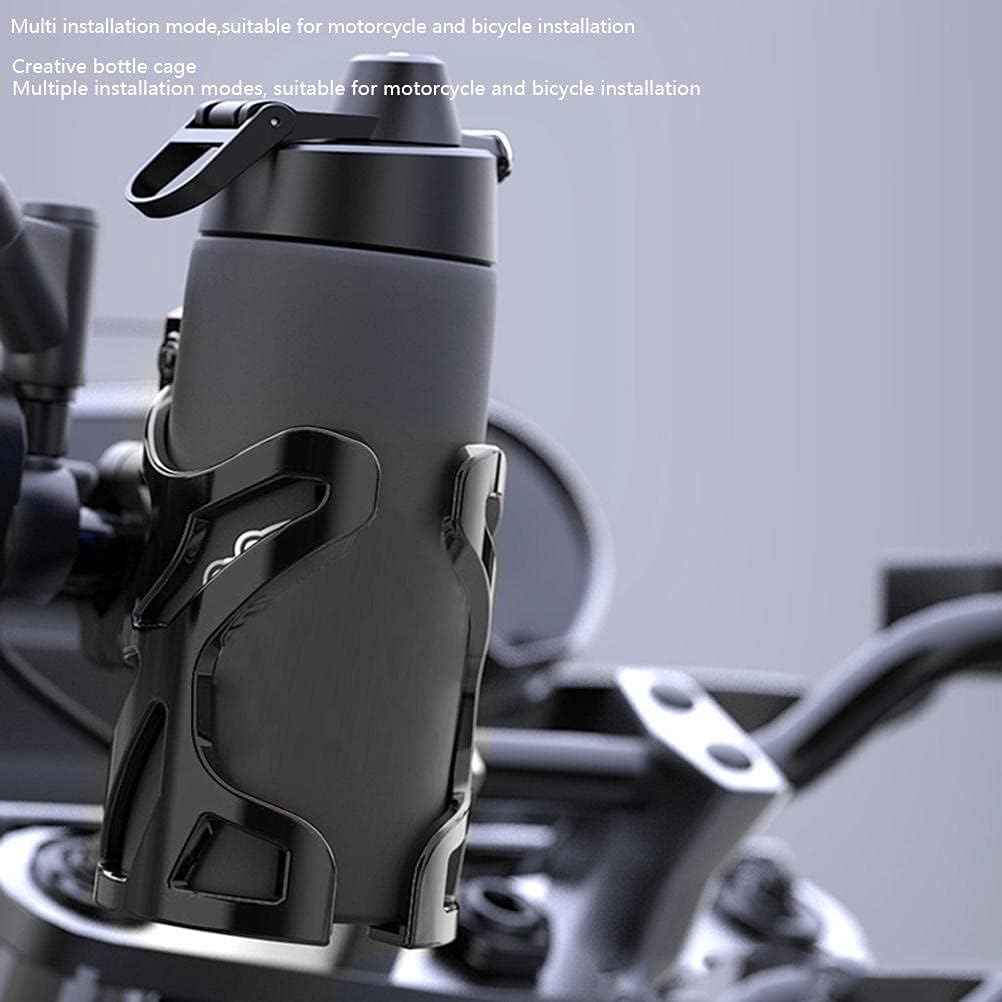 Bike Water Cup Holder, Lightweight ABS Drink Cage with Screws and Tool for Motorcycle, MTB, Road Bike, Stroller (18-32mm)
