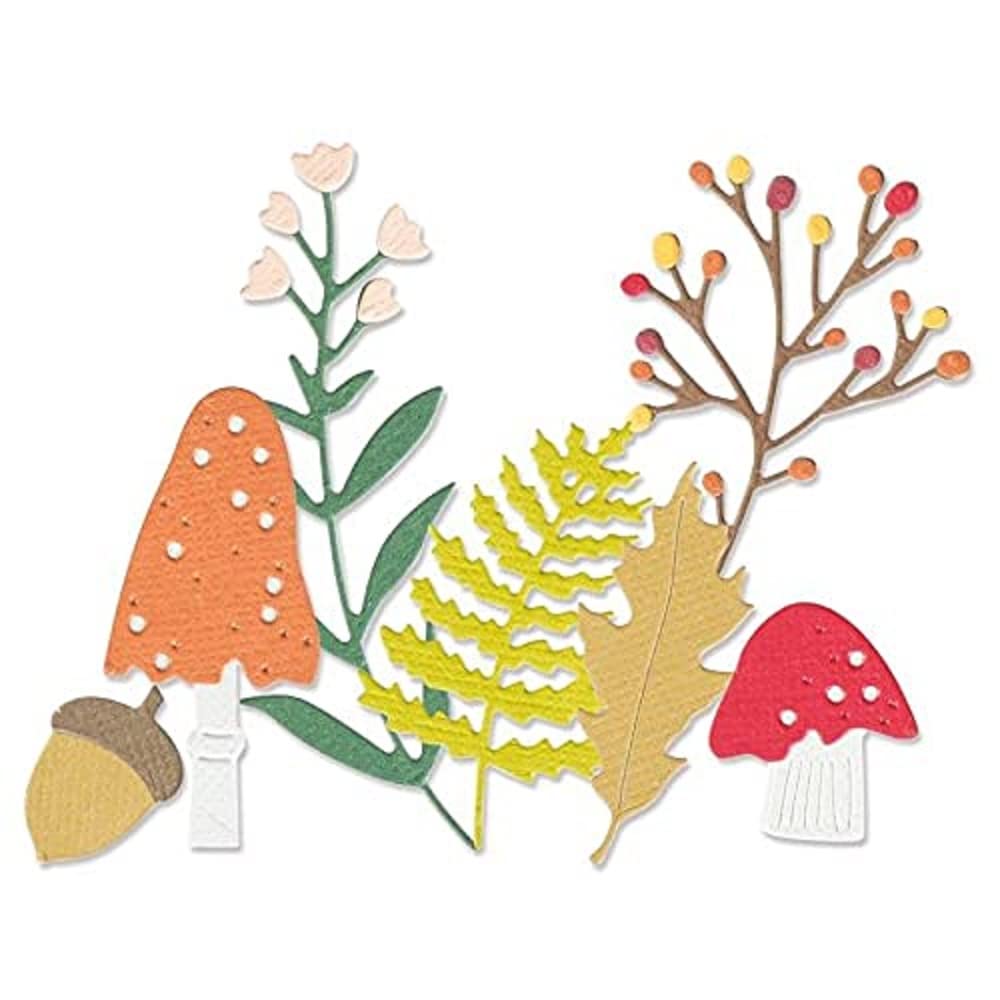 Sizzix Thinlits Die Set 11PK Winter Nature by Olivia Rose, 665489