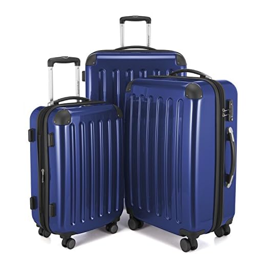 Hauptstadtkoffer Luggage Set, Dark Blue, set of 3