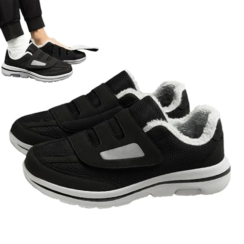 ���V���[�Y ���N�� �ۉ� �h�� ���C �}�W�b�N�e�[�v �X�j�[�J�[ 3D���̃��b�V�� �ʋC�� �j�����p ����~�� �b�� ���y�� �����₷�� ���E�ȒP �O������ �ނ��ݑ� ����� �]�|�\�h (�u���b�N, 27cm)