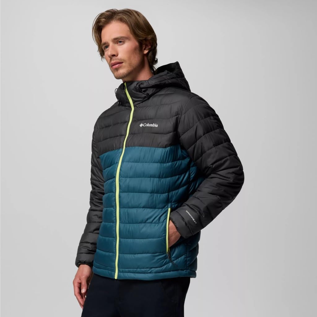 Columbia Powder Lite 2 Hooded Jacket Piumino con cappuccio Uomo (Pacco da 1)