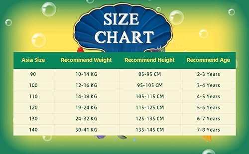 Little Girls Mermaid Princess Gown Dress Cartoon Printed Home Casual Wear Birthday Gift For Kids 3-8 Years A-Pink #TOP1