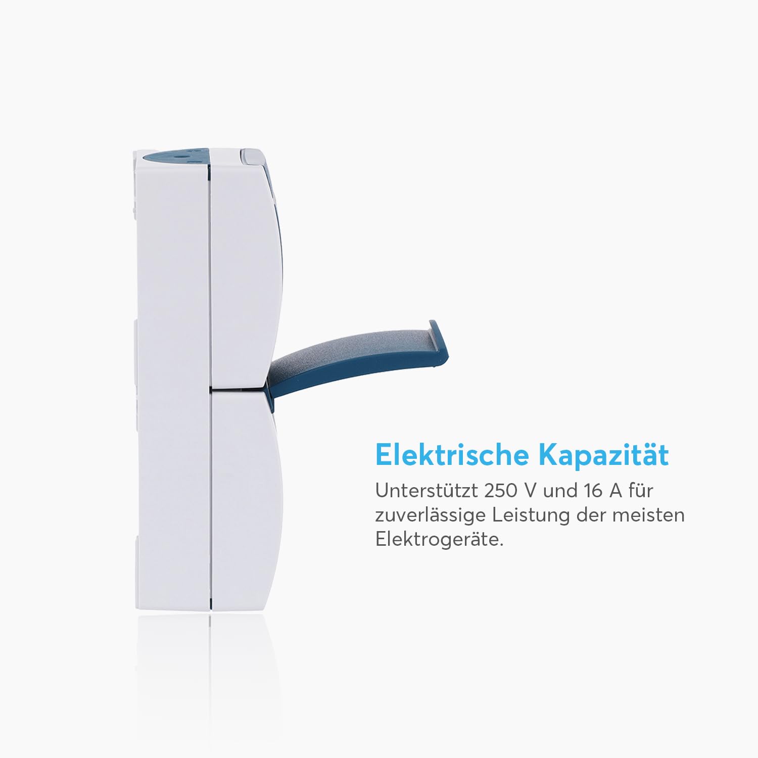 Busch-Jaeger 2601/6/20 EW-53 Ocean IP44 AP Schalter/Steckdosen Kombination (Packung mit 2)