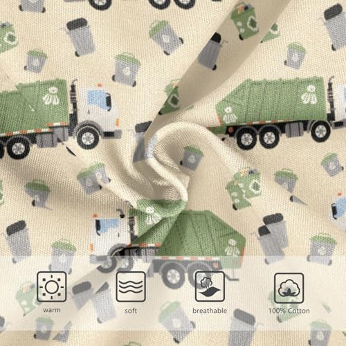 Garbage Truck Pattern Boys' Underwear 100% Cotton Boys' Briefs Soft Toddler Underwear3