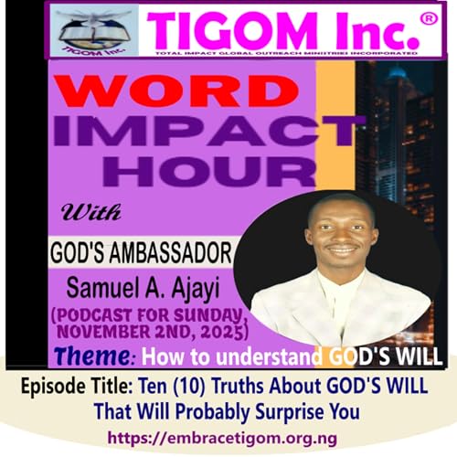 Five (5) Important Ways God's Holy Spirit Helps You To Find GOD'S WILL For Your Life - Pt. 1 (2ND NOVEMBER 2025, WK. 1)