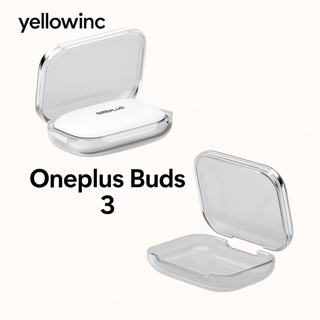 Case Cover Compatible with Oneplus Buds 3 (Transparent) — Amazon image 5