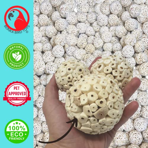 Image of Bonka Bird Toys, Sola Atta Ball Bird Toys (Pack of 2)