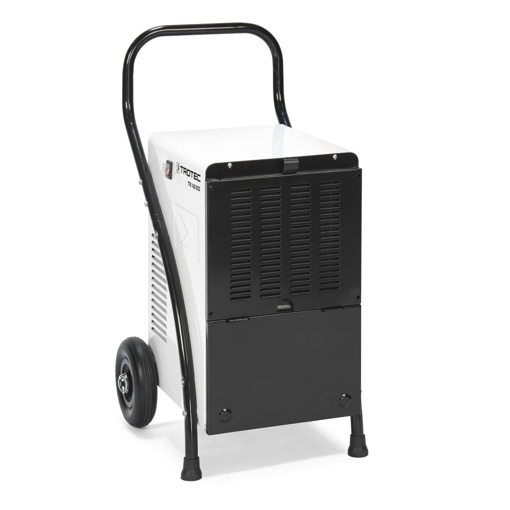 TROTEC TTK 165 ECO Dehumidifier – Capacity 52 L/Day – Surface 90 m²/230 m³ – Construction Dryer – for Large Rooms