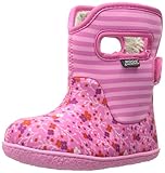 Bogs Toddler Classic Flower Stripes Winter Snow Boot(Toddler)