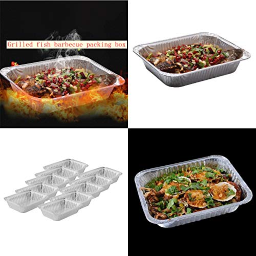 Serenable 10 unidades de panelas coletoras para grelha e spray de óleo de 100 ml