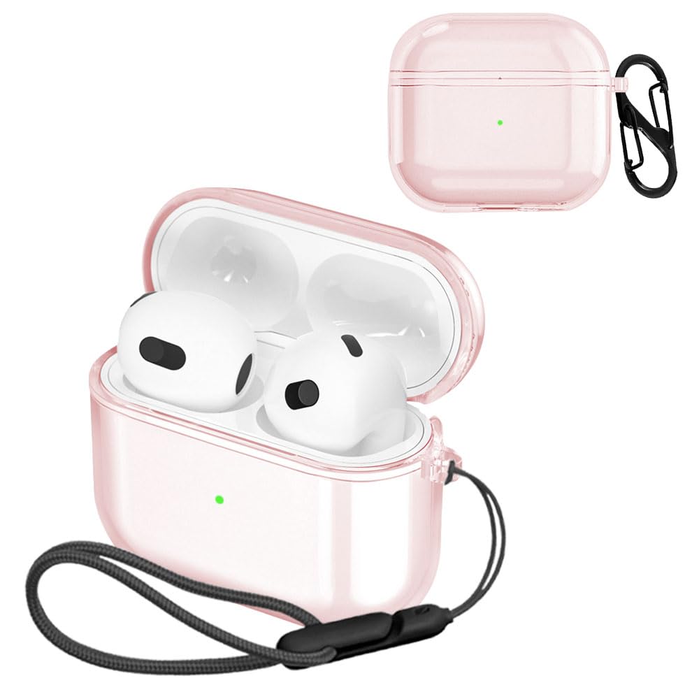 Amazon.co.jp: For airpods 4 ケース [HVUYAL] 透明 軽量 TPU素材 充電