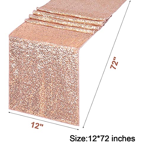 Save on Juya Delight Rose Gold Sequin Table Runner with code CN2TTKEF - Image 5