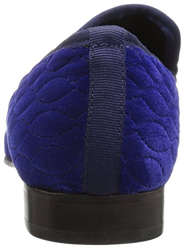 Stacy Adams Men's Valet Velour Bit Slip-On Loafer, Blue, 12 M Us #TOP2