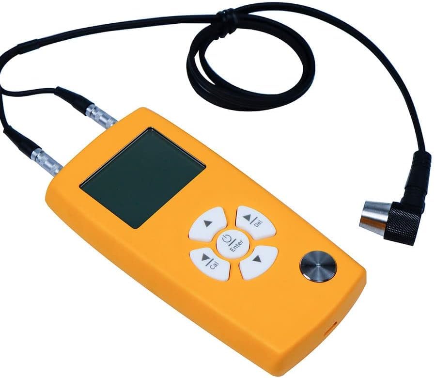 Medidor de Grosor Ultrasónico con rango de medición 0.8 a 350 mm para metales, plásticos, cerámicas y vidrio miniatura 1