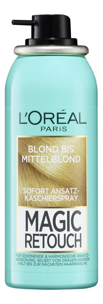 L'Oréal Paris Magic Retouch Spray Do Włosów Blond Do Średniego Blondu, 1 Opakowanie (1 X 75 Ml)
