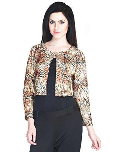 Poly Lycra Multicolor Short Jacket 