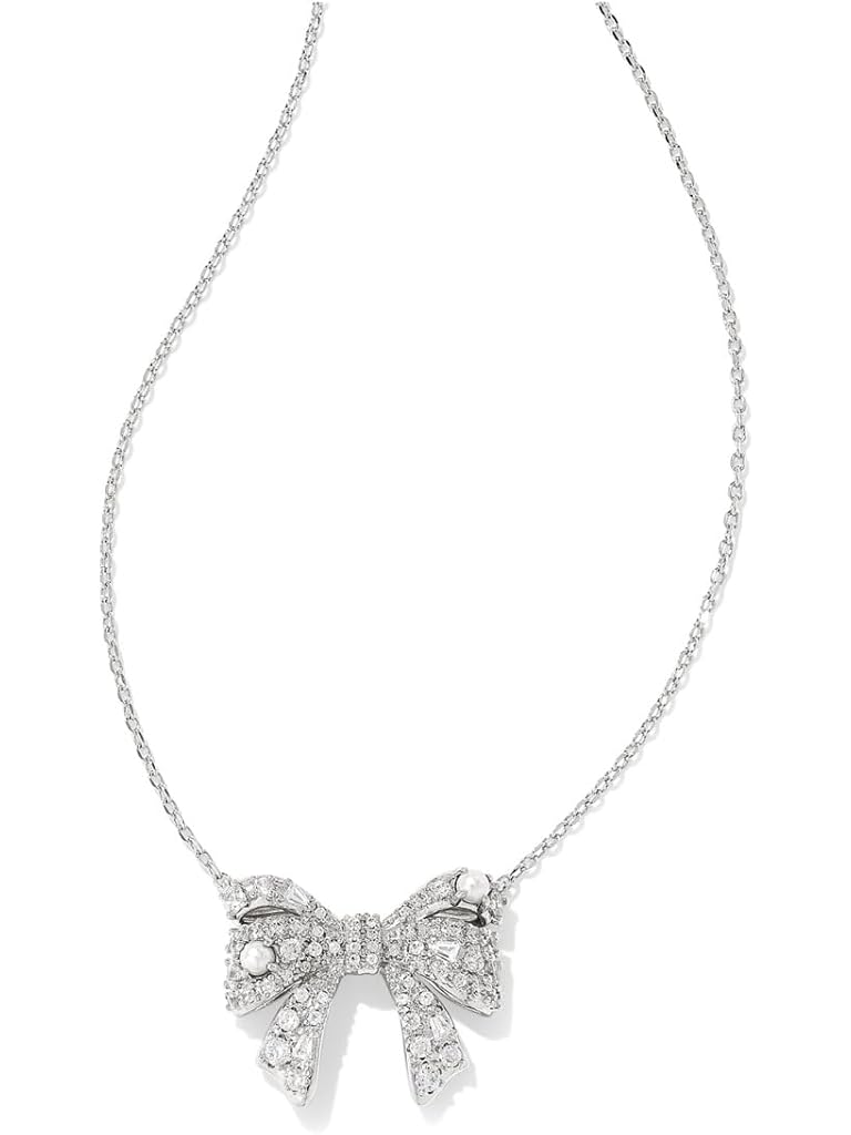 Silver Kendra Scott Krista Bow Ashton Gift Set