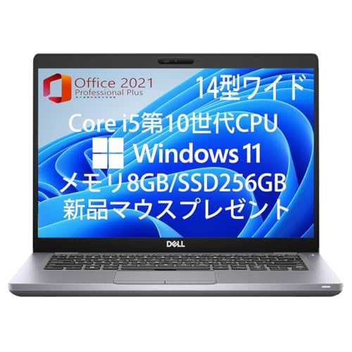 �y�����ςݕi�z �f�� �m�[�gPC Latitude 5410 Windows 11/MS Office 2021����/14�^ FHD�i1920×1080�j/��10���� Core i5/8GB������/SSD 256GB/Wi-Fi HDMI bluetoot
