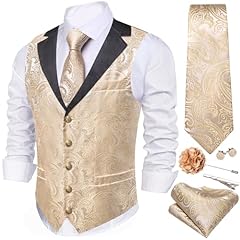 Champagne Gold Paisley