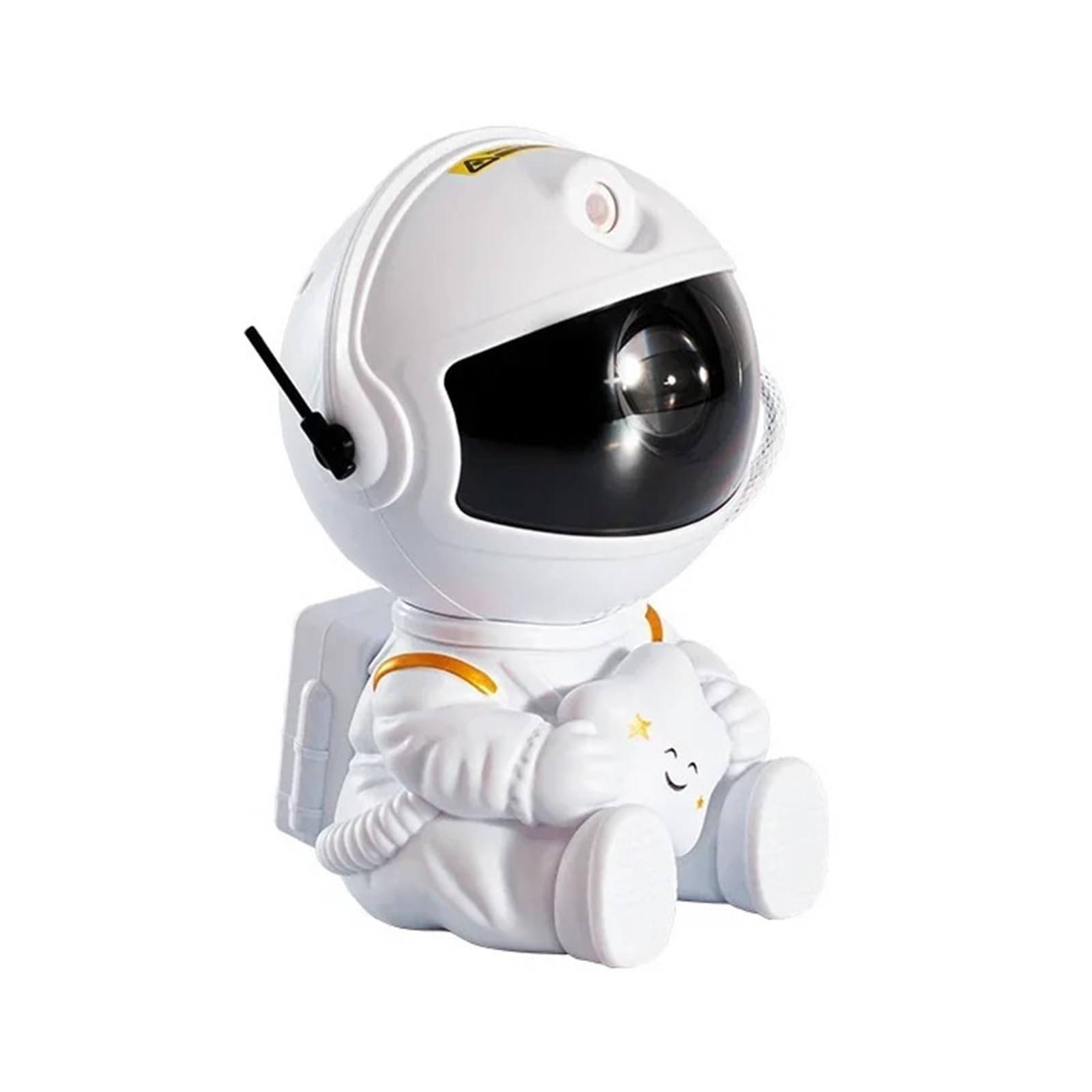 TRDEWR Astronaut Galaxy Starry Sky Projector Spaceman LED Night Light Bedroom Decorative Projection Lights Holiday Party Children Gifts Create an Atmosphere(White Star)