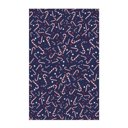 FUIALDOLG Candy Canes Star Sofa Headrest Covers Recliner Headrest Protector Non Slip Headrest Cover Universal Size for Dogs Cats Kids Loveseat Recliner L Shaped Armrest Backrest