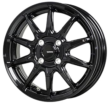 G-SPEEDホイール14インチ4.5J 4穴PDC100 4本(内2本)　② HOT STUFF 14インチ 4穴 100 4.5J ジースピード G-07 メタリック