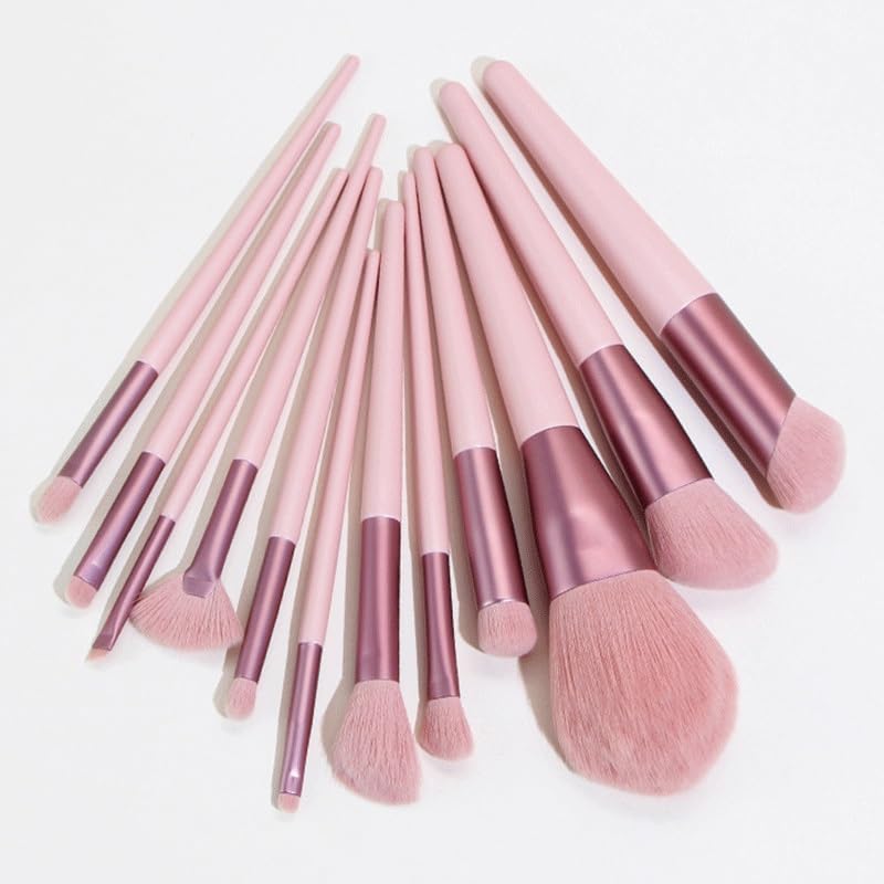 Brochas de maquillaje rosa multifuncionales para evitar imperfecciones en tu piel 6