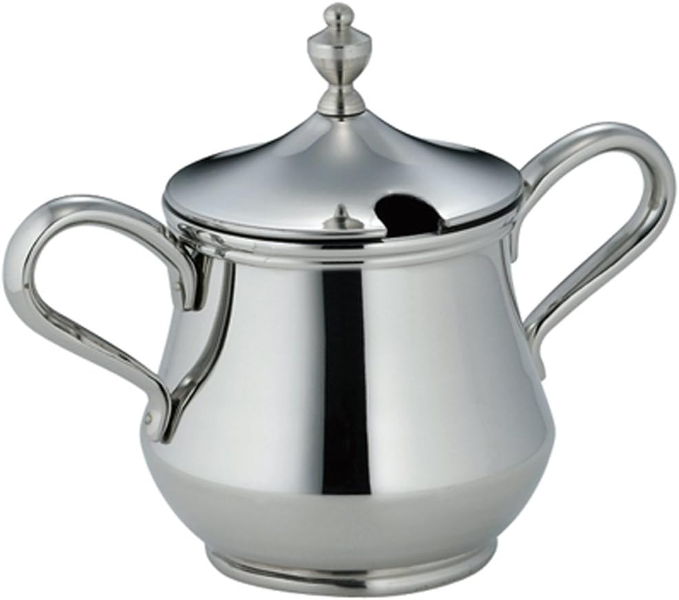 Sato Metal Kogyo SALUS Diamond Sugar Pot for 3 People