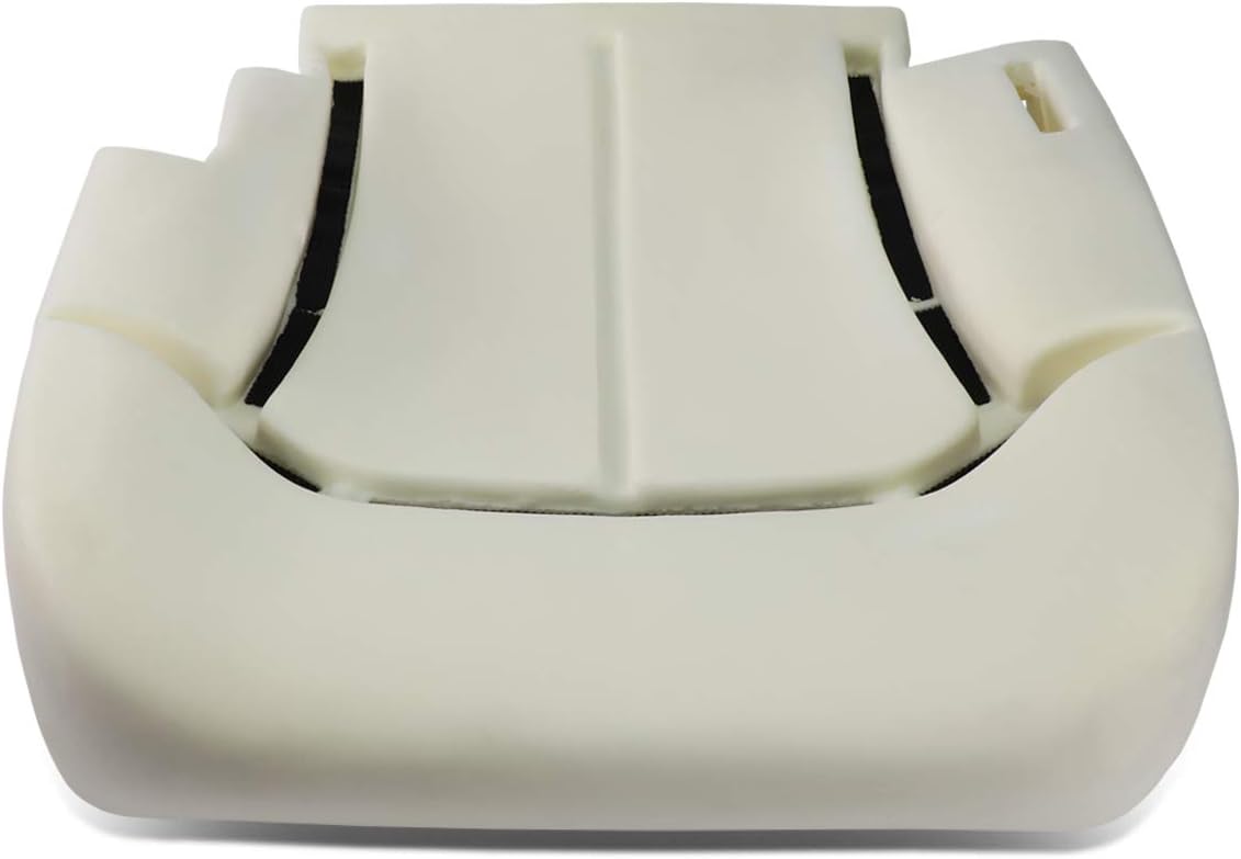 DNA Motoring ZTL-Y-0037 Front Driver Side Bucket Seat Bottom Lower Cushion Pad Upgrade,White : Automotive