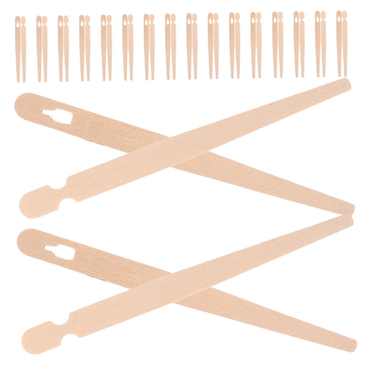 Cabilock 200 Paires De Pinces Alimentaires Pour Débutants Pinces À Baguettes D'Entraînement Pinces De Cuisine Petites Pinces À Apéritif Baguettes D'Entraînement Jetables