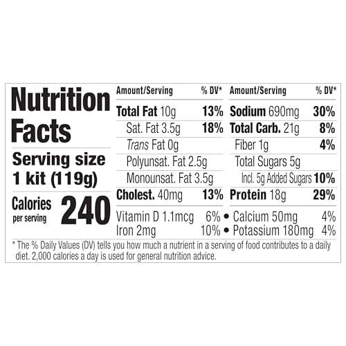 Image of StarKist Lunch-To-Go Tuna Creations Lemon Pepper, 4.2oz Kit, 12-Pack | 15g Protein Per Serving, Ready to Eat, No Draining, 200 Calories Per Serving, Perfect for Meals and Snacks