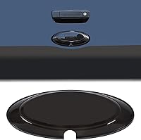 Vista 12 de Aunginsy Cubierta de anillo de emblema para puerta trasera compatible con Ford Ranger 2015-2022, emblema ABS para maletero trasero de automóvil