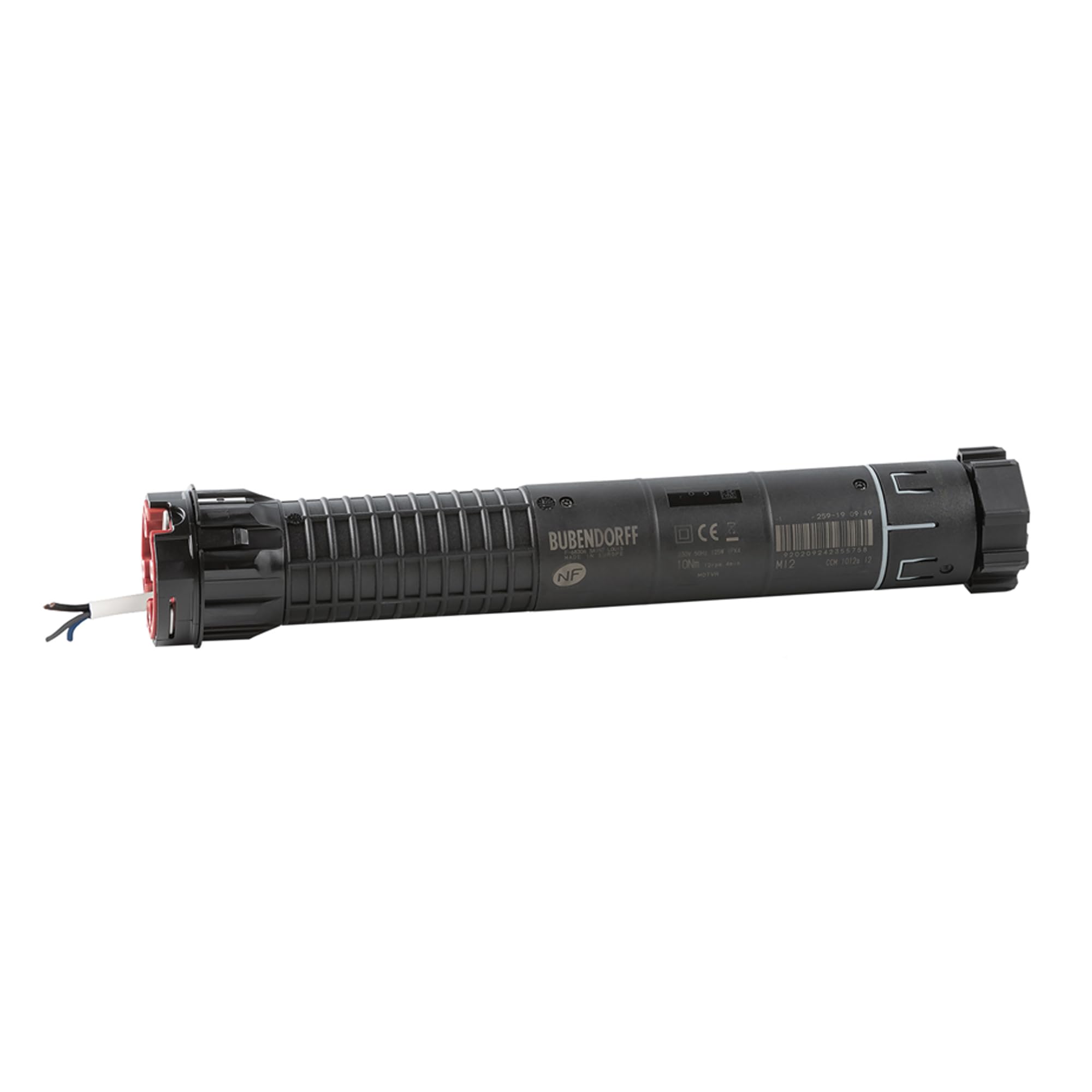 Moteur 25 Nm Filaire Universel Bubendorff - MI2 12 RPM - Tube Ø60 mm - Fins de Course Automatiques - Compatible Volets Roulants