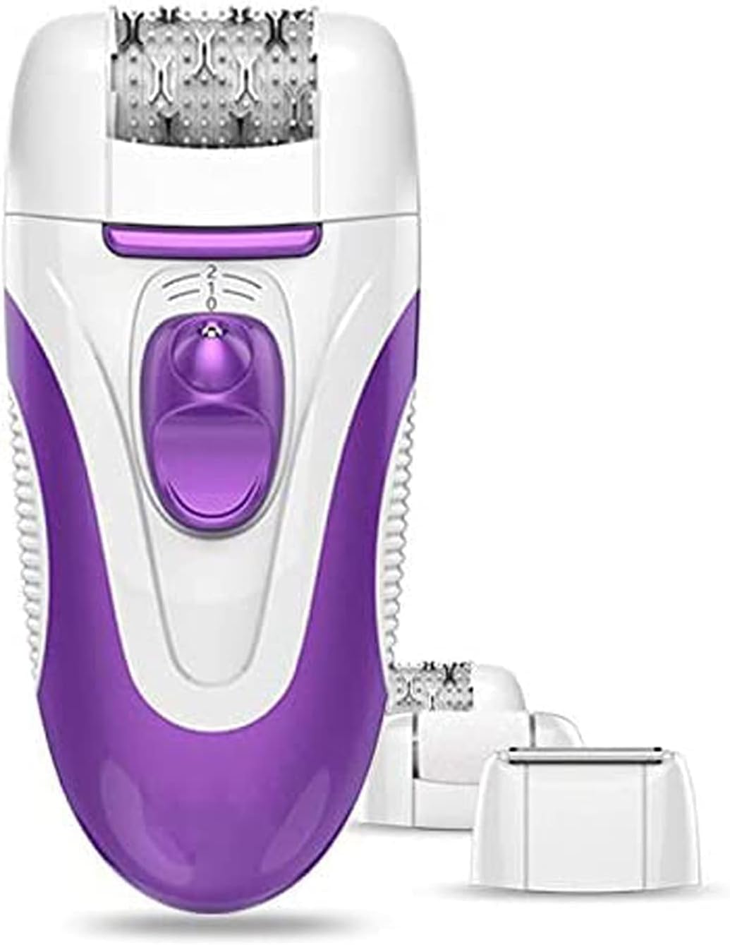 Epilator, Electric Hair Removal, Three Interchangeable Heads, Rechargeable USB Hair Epilator Shaver and Callus Remover for Women, 3 in 1 Set
