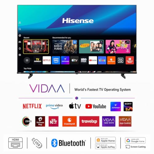 Image of Hisense 75 Inch 75UR8S | RGB MiniLED | Hi-View AI Engine RGB | Native 180Hz Game Mode | Up to 3500 nits Peak Brightness | IMAX Enhanced | 2.1.2 Multi-Channel Surround | AI RGB Light Sensor