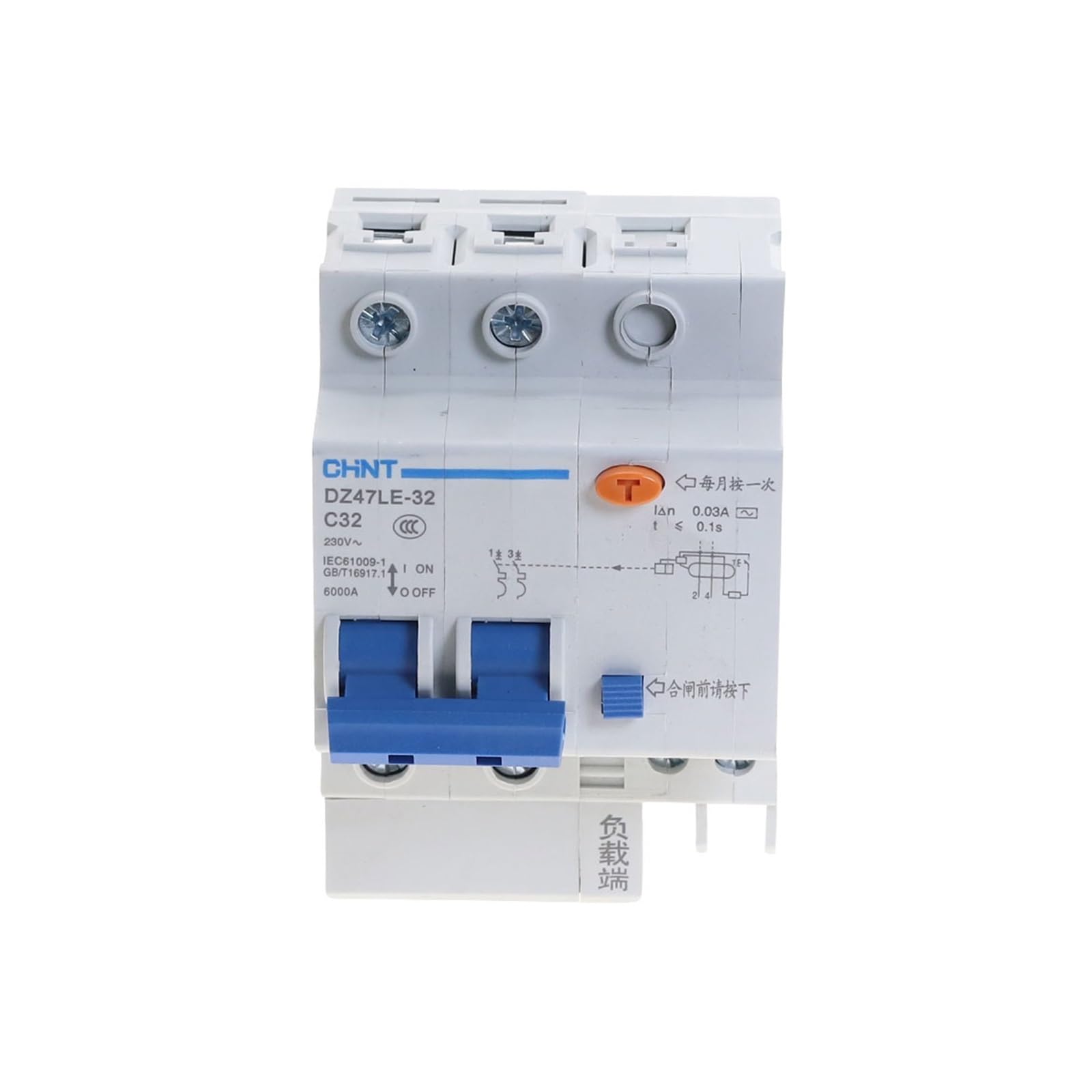 Disjoncteur différentiel DZ47LE 2P pour sécuriser la cuisine moderne en 40A