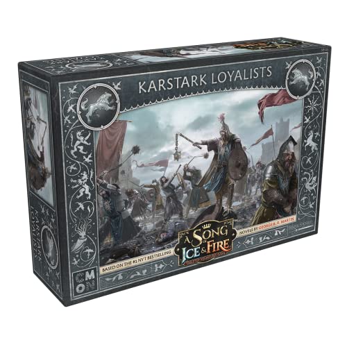 CMON - Song of Ice and Fire - House Loyalists Karstark - Miniature Game in Spanish, Multicolor (Edge Entertainment EECMSI118)