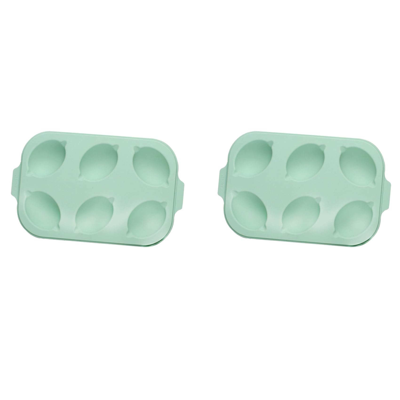 Hndhbfgrt 2X Baking Mold 6 Lemon Cake Mold Small Bread Mold Non Stick Silica Gel Baking Pan Family