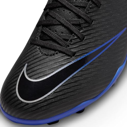 NIKE DJ5958-040 JR Mercurial Vapor 15 Club Black/Chrome-Hyper Royal Hombre Black/Chrome-Hyper Royal EU 35 - imagen 5
