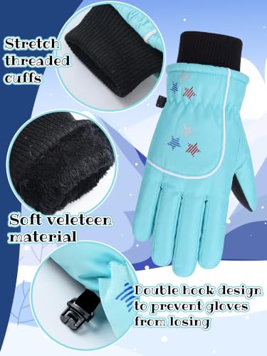Image of Boao Winter Snow Ski Glove for Kid Waterproof
