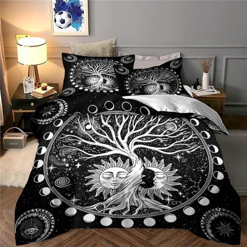 Parure de lit microfibre résistante 3D avec fermeture éclair fluide - 6