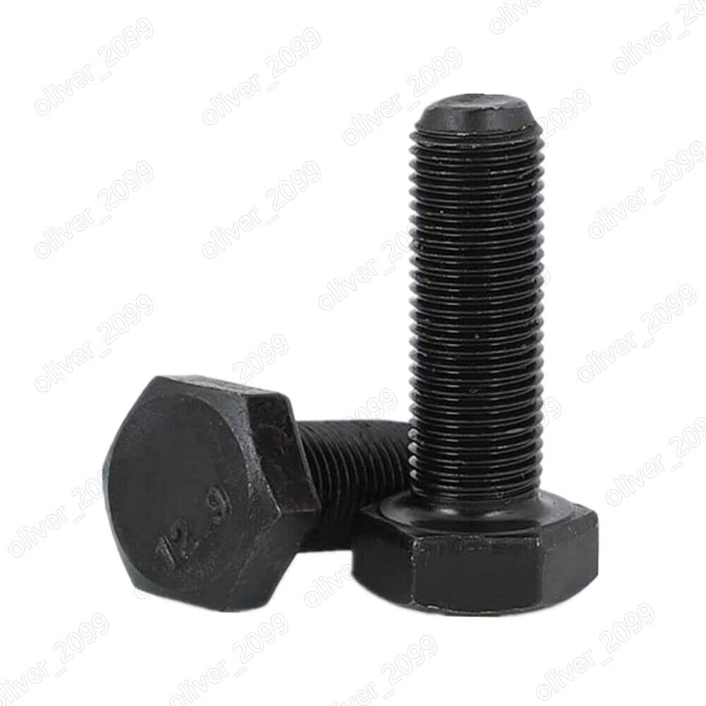 Pernos hexagonales de Acero Tornillos de Cabeza Hexagonal(M10x1.25x25mm)