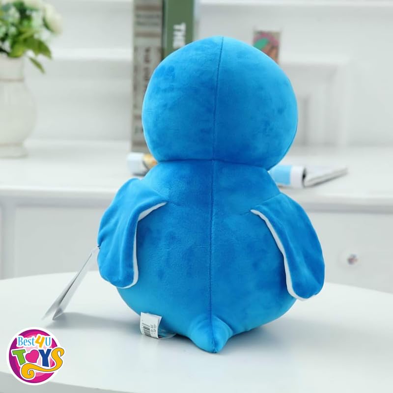 Image of Blue Penguin 18cm - Soft Plush Stuffed Toy for Kids & Girlfriend, Soft Toy for Kids - Birthday Gift for Girls, Plush Toy Big Cuddly Hugging Bear, Gifts for Valentine's Day