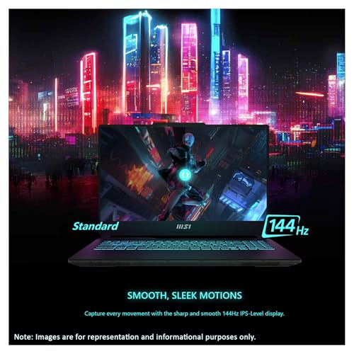 MSI Cyborg 15 Cyborg Gaming Laptop, Intel i7-12650H, 32 GB DDR4 RAM, 2 TB PCIe SSD, 15,6" FHD (1920x1080), Nvidia G-Force RTX 4060, tastiera retroilluminata RGB, W11 Home, nero traslucido - Notebook - Immagine 1