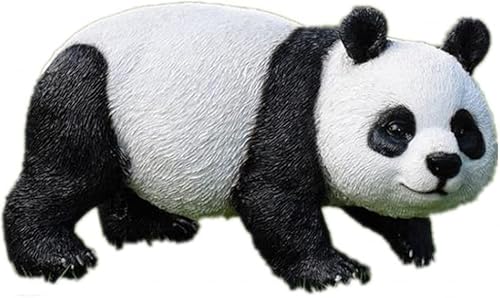 Buitentuin Panda Sculptures, Garden Courtyard -beelden, harsdecoraties, realistische en levendige beelden.,D