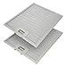 Metallfettfilter für Dunstabzugshauben, 318x258mm, Fettfilter mit Metallgitter für Küchenabzugshauben (2 Stück) 8mm x günstig Kaufen-Metallfettfilter für Dunstabzugshauben, 318x258mm, Fettfilter mit Metallgitter für Küchenabzugshauben (2 Stück)