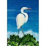 Betsy Drake FL325 Egret Flag, 12.5' x18'