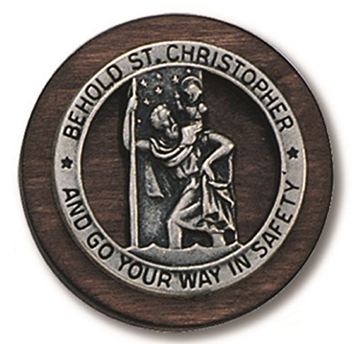 H. J. Sherman Round Saint St Christopher Go Your Way in Safety Protection