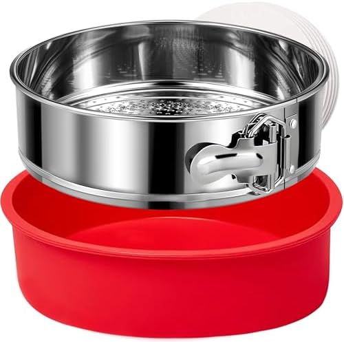 Stainless Steel Springform Pan 9 Inch Nonstick, Leakproof Spring ...