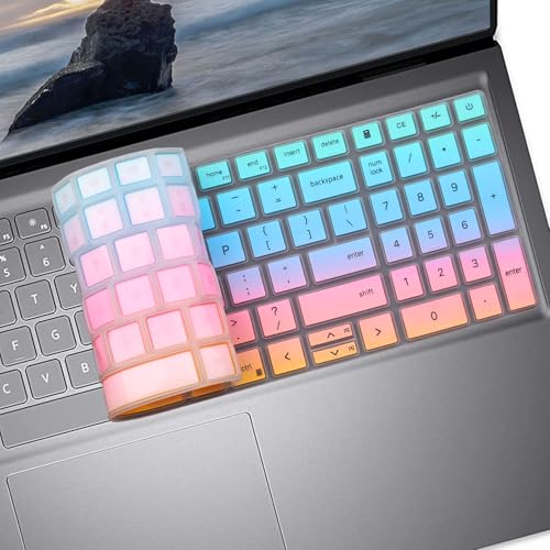 Protector de teclado de silicona para laptop Dell Inspiron y Vostro miniatura 4